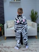 Піжама кігурумі Kigurumi для хлопчика Зебра Чорно-білий на зріст 175 - 182 см (201742) - зображення 2