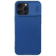 Чехол со шторкой для камеры NILLKIN CamShield Pro для iPhone 16 Pro - Blue - изображение 1