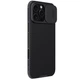Чохол зі шторкою для камери NILLKIN CamShield Pro для iPhone 16 Pro Max - Black - зображення 3