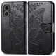 Чохол-книжка з малюнком UniCase Butterfly Pattern для Motorola Moto G85 - Black - зображення 1
