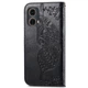 Чохол-книжка з малюнком UniCase Butterfly Pattern для Motorola Moto G85 - Black - зображення 5