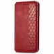 Чохол Deexe Rhombus Wallet для Samsung Galaxy A06 (A065) - Red - зображення 4