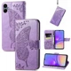 Чехол-книжка с рисунком UniCase Butterfly Pattern для Samsung Galaxy A06 (A065) - Light Purple - изображение 4