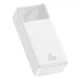 УМБ 30000mAh 20W Baseus PowerBank с быстрой зарядкой Bipow Digital Display Портативный аккумулятор 2USB/1Type-C. white - изображение 1