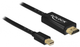 Kabel Delock Passive mini DisplayPort 1.1 - HDMI 1 m Black (4043619836987) - obraz 1