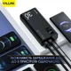 УМБ Павербанк 30000 mAh 22.5W Villini V-0026 4xUSB, PD + QC 3.0 Быстрая Зарядка для Телефона Для Епл Айфон Самсунг Ксяоми Роутера Планшета Портативная Батарея Внешний Аккумулятор Черный - изображение 5