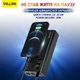 УМБ Павербанк 30000 mAh 22.5W Villini V-0026 4xUSB, PD + QC 3.0 Быстрая Зарядка для Телефона Для Епл Айфон Самсунг Ксяоми Роутера Планшета Портативная Батарея Внешний Аккумулятор Черный - изображение 6
