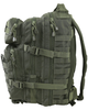 Рюкзак KOMBAT Hex-Stop Small Molle Assault Pack 28л Оливковий - зображення 3