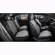 Накидки на сиденья авто 5D ELEGANT VERONA 700 143 серые (алькантара + эко-кожа) ПОЛЬША - изображение 1