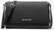 Жіноча сумка крос-боді Michael Kors Medium Logo Convertible Crossbody Bag 22,8*14,6 *5,7 см чорна лого - зображення 1