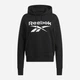 Худи женское Reebok IQ4427 XS Черное (4066764805523) - изображение 3