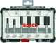 Набор пазовых фрез Bosch 8 мм, 6 шт (2607017466) - изображение 2
