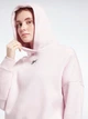 Худи теплое оверсайз женское Reebok Sr Oversized Hoodie GU5843 2XS Розовое (4064054958843) - изображение 4