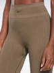 Спортивные леггинсы для фитнеса высокие женские Reebok Ubf Myoknit Tight H49122 S Хаки (4065423330314) - изображение 4