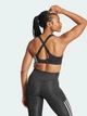 Спортивный топ для фитнеса женский Adidas TLRD Impact Training High-Support IQ3384 XL Черный (4067886028241) - изображение 2
