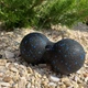 Массажный мяч двойной PowerPlay PP-4352 Epp foam peanut ball d8x16 см Черно/Синий (PP_4352_Blue_8*16) - изображение 7