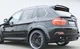 Спойлер на БМВ Х5 Е70 стиль Hamann черный глянцевый ABS-пластик - изображение 5