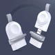 Бездротовий зарядний пристрій Apple Watch UGREEN CD144 Magnetic Charging Module for Apple Watch 5V/1A White - зображення 2