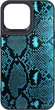 Чехол для смартфона Harder Genuine Snake для Apple iPhone 14 Pro Max Dark Blue (ARM76790) - изображение 1