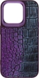 Чохол для смартфона Harder Glamorous Croco для Apple iPhone 15 Pro Dark Purple (ARM76763) - зображення 1