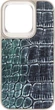 Чехол для смартфона Harder Glamorous Croco для Apple iPhone 15 Pro Grey Green (ARM76761) - изображение 1