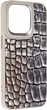 Чехол для смартфона Harder Glamorous Croco для Apple iPhone 15 Pro Grey Gold (ARM76762) - изображение 2