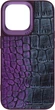 Чехол для смартфона Harder Glamorous Croco для Apple iPhone 15 Pro Max Dark Purple (ARM76767) - изображение 1