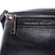 Кожаная бананка унисекс GRANDE PELLE 22813 Черный - изображение 6