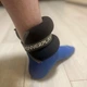 Утяжелители-манжеты для ног и рук PowerPlay PP-4349 Ankle/Wrist Weights 2 шт х 1 кг Черные (PP_4349_Black_1) - изображение 9