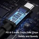 Кабель для заряджання ноутбука Asus з тригером PD 100W Type-C на DC 4.0х1.35 (1.8 метри) - зображення 4