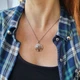 Серебряный круглая подвеска подвес без камней Дерево Жизни серебро 925 пробы 3102ч 2.50г - изображение 2