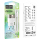 Адаптер сетевой HOCO C131A dual-port 1USB 1Type-C 30W/3A PD QC быстрая зарядка + кабель Type-C to Lighting 1м - изображение 3