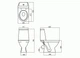 Modo Компакт підлоговий, косий, 3/6л, сидіння Duroplast Soft Close - изображение 3