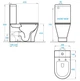 Унітаз-компакт KOLLER POOL Twist TW-0610-RC-C+TW-0610-RC-T з бачком та сидінням Soft Close дюропласт - зображення 4