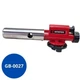 Профессиональная газовая горелка INTERTOOL GB-0027 с пьезоподжигом, регулятором пламени и цельнометаллическим корпусом для пайки и строительных работ 650035 - изображение 1