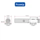 Профессиональная газовая горелка INTERTOOL GB-0027 с пьезоподжигом, регулятором пламени и цельнометаллическим корпусом для пайки и строительных работ 650035 - изображение 5