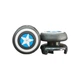 Силіконові накладки для джойстика Playstation 3, 4, 5/PS3/PS4/PS5/Xbox (комплект 2 шт) Captain America Black - изображение 2