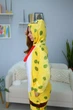 Детская кигуруми для девочки Kigurumi Nickelodeon Sponge Bob Губка Боб Желтый 130 - 145 см (2066/1) - изображение 4