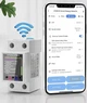 Умный счетчик Atorch GR2PWS 100A с Lcd WiFi дисплеем на DIN рейку Белый - изображение 2