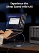Адаптер Ethernet 2.5G UGREEN CM648 переходник USB Type-A to RJ45 2500Mbps Сетевая карта для ноубука, ПК Grey (25051) - изображение 7