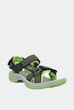 Сандали CMP Hamal Hiking Sandal Black/Green 38Q9954-47UR 29 - изображение 3