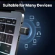 Адаптер Bluetooth 5.3 AptX Adaptive UGREEN BT501 USB-C аудио передатчик для PS5, Nintendo Switch, ноутбука, ПК Transmitter Black (45008) - изображение 5