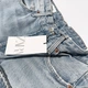 Джинси Zara Jeans Trf Wide Leg Tiro Medio Full Length Blue/Grey 6045033406 38 - зображення 6
