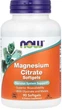 Цитрат магнію NOW Magnesium Citrate 134mg - 90 sgels - зображення 1