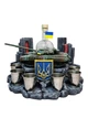 Настольный мини бар "Украинский танк Т-64 БВ" №1 Патриотический декор - изображение 7