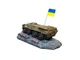 Статуэтка из гипса "Украинский БТР-80" подарки на военную тематику - изображение 10