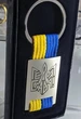 Патриотический брелок сувенир с украинской символикой, металл - изображение 1