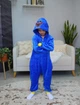 Пижама Детская Кигуруми Слип Для Мальчика Kigurumi Костюм Монстр Huggy Wuggy Хагги Вагги Синий 120 - 130 см. (2055/2) - изображение 1