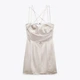 Платье женское Zara 8018/372 L Бежевое (08018372804043) - изображение 6