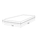 Ортопедичний матрац Nowy Styl Discreto SN-24 160х190 см (4820040795409) - зображення 7